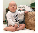 Kojenecká bavlněná čepička New Baby Zebra exclusive, Bílá 68 (4-6m)