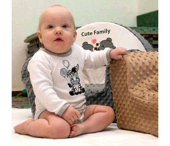 Kojenecká bavlněná čepička New Baby Zebra exclusive, Bílá 74 (6-9m)