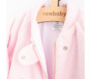 Kojenecký froté spací pytel New Baby medvídek růžový, Růžová 80 (9-12m)