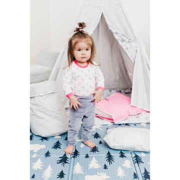 Kojenecké semiškové legíny New Baby Leggings, Šedá 56 (0-3m)