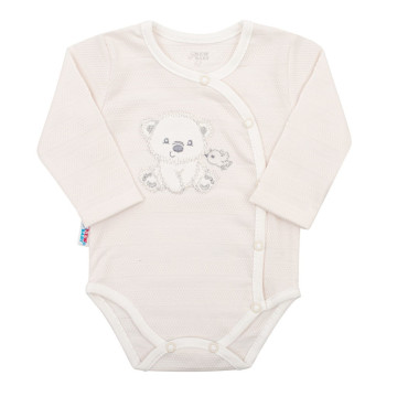 Kojenecká soupravička do porodnice New Baby Sweet Bear béžová, Béžová 62 (3-6m)