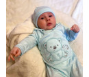 Kojenecká soupravička do porodnice New Baby Sweet Bear béžová, Béžová 62 (3-6m)