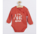 Kojenecké celorozepínací body Koala Repair dark peach, Dle obrázku 68 (4-6m)