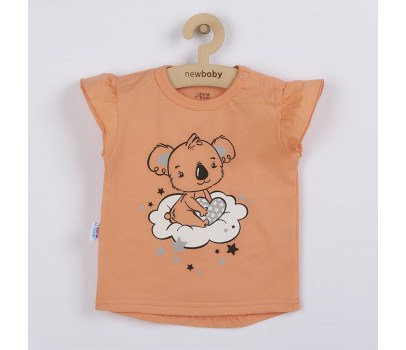 Dětské letní pyžamko New Baby Dream lososové, Dle obrázku 68 (4-6m)