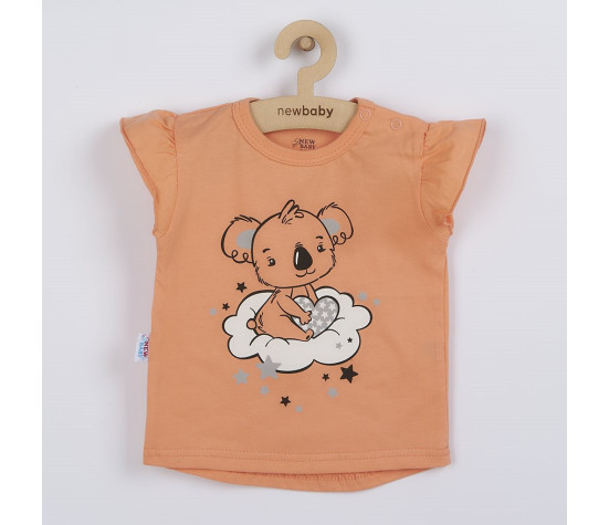 Dětské letní pyžamko New Baby Dream lososové, Dle obrázku 68 (4-6m)