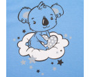Dětské letní pyžamko New Baby Dream modré, Modrá 74 (6-9m)