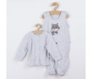 2-dílná dětská souprava Koala Doggy, Šedá 80 (9-12m)