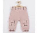 Kojenecké bavlněné tepláčky New Baby Cool růžové, Růžová 68 (4-6m)