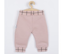 Kojenecké bavlněné tepláčky New Baby Cool růžové, Růžová 68 (4-6m)