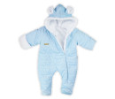 Zimní kojenecký overal Nicol Kids Winter modrý, Modrá 68 (4-6m)