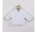Luxusní dětský zimní kabátek s kapucí New Baby Snowy collection, Bílá 68 (4-6m)