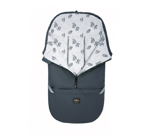 Fusak 2v1 Cocoon Softshell Grey Blooms