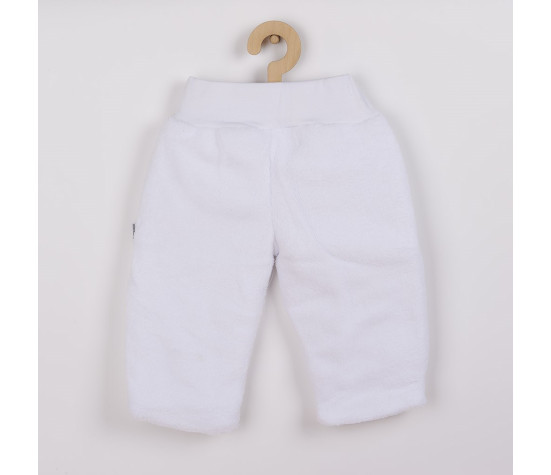 Luxusní dětské zimní tepláčky New Baby Snowy collection, Bílá 68 (4-6m)