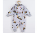 Softshellový kojenecký overal New Baby Bagr, Žlutá 86 (12-18m)
