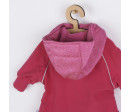 Softshellová kojenecká bundička New Baby růžová, Růžová 68 (4-6m)
