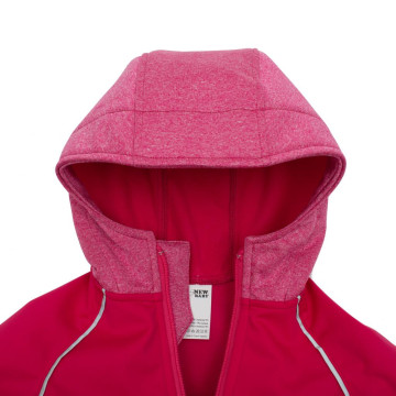 Softshellová kojenecká bundička New Baby růžová, Růžová 68 (4-6m)