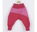Softshellové kojenecké kalhoty New Baby růžové, Růžová 74 (6-9m)