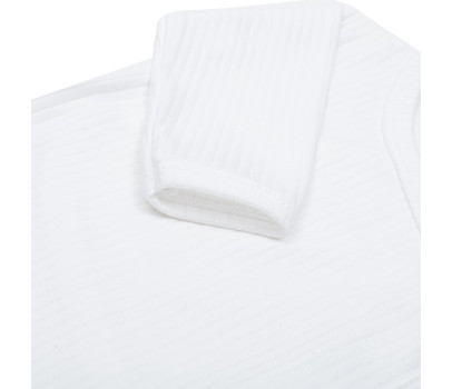 Kojenecký bavlněný overal New Baby Practical bílý kluk, Bílá 80 (9-12m)