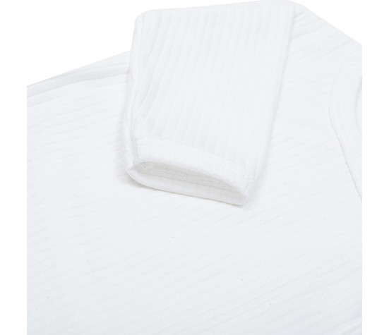 Kojenecký bavlněný overal New Baby Practical bílý kluk, Bílá 86 (12-18m)