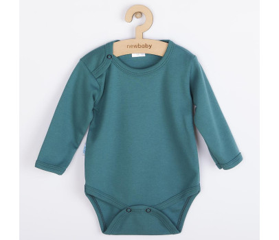 Kojenecké body New Baby Classic II petrolejové, Zelená 68 (4-6m)