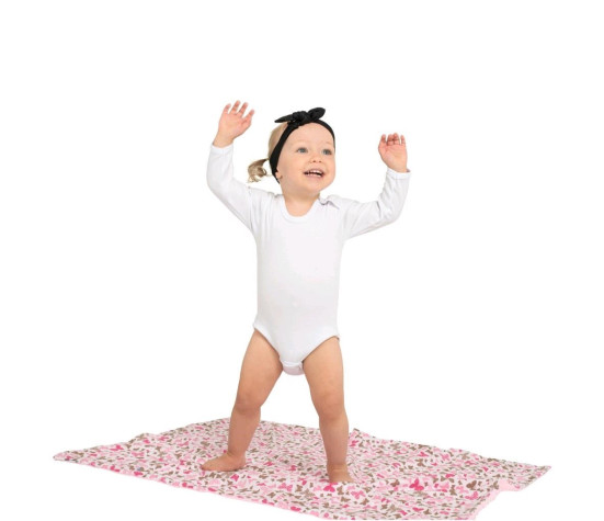 Body dlouhý rukáv New Baby II - bílé, Bílá 50