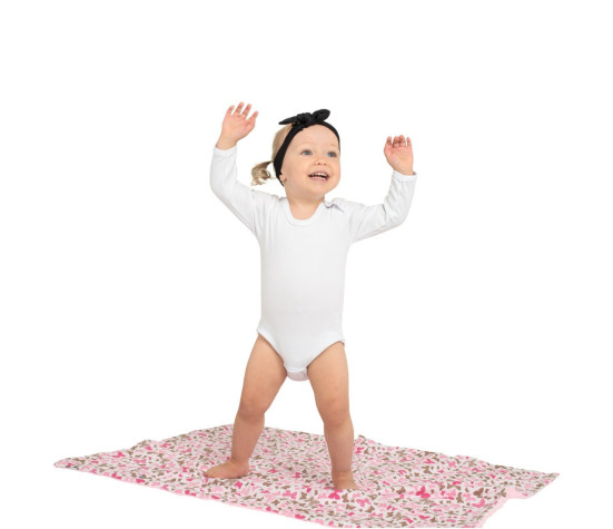 Body dlouhý rukáv New Baby II - bílé, Bílá 80 (9-12m)