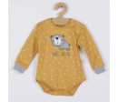 Kojenecké body s dlouhým rukávem Koala Wild Bear, Dle obrázku 74 (6-9m)
