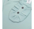 Kojenecké body New Baby Stripes ledově modré, Modrá 68 (4-6m)