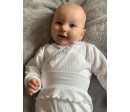 2-dílná kojenecká souprava New Baby Stripes bílá, Bílá 80 (9-12m)