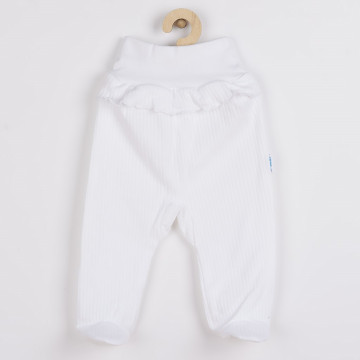 2-dílná kojenecká souprava New Baby Stripes bílá, Bílá 86 (12-18m)