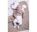 Kojenecké bavlněné polodupačky Nicol Ella bílé, Béžová 80 (9-12m)