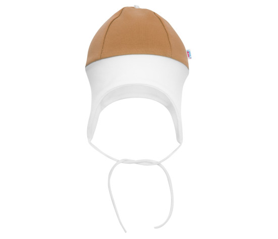 Kojenecká čepička New Baby The Best hnědá, Hnědá 80 (9-12m)