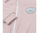 Kojenecká bavlněná mikina New Baby BrumBrum old pink, Růžová 74 (6-9m)