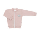 Kojenecká bavlněná mikina New Baby BrumBrum old pink, Růžová 86 (12-18m)