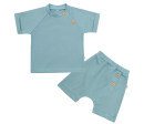 Kojenecká letní souprava tričko a kraťásky New Baby Practical, Dle obrázku 62 (3-6m)