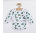 Kojenecké tričko s dlouhým rukávem Koala Nature, Zelená 80 (9-12m)