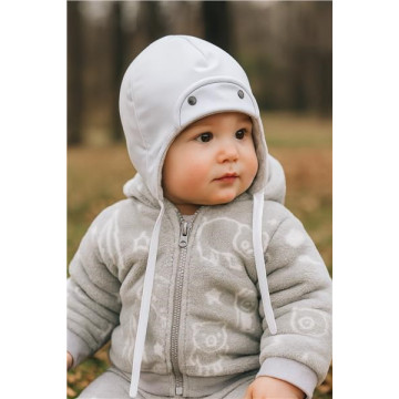 Jarní kojenecká čepička New Baby Special One bílá, Bílá 62 (3-6m)