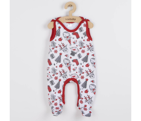 Kojenecké bavlněné dupačky New Baby Christmas, Dle obrázku 62 (3-6m)