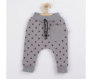 Kojenecké tepláčky Koala Dots šedá, Šedá 62 (3-6m)