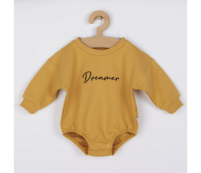 Kojenecké teplákové body baggy Koala Dreamer hořčicová, Dle obrázku 62 (3-6m)