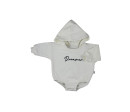 Kojenecké teplákové body baggy s kapucí Koala Dreamer béžová, Béžová 68 (4-6m)