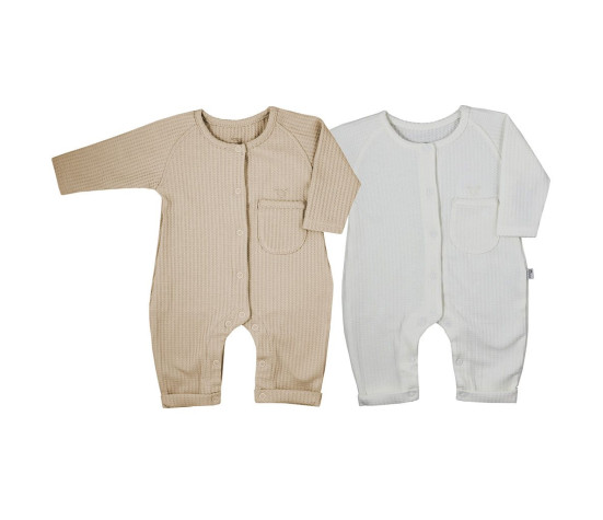 Kojenecký overal Koala Bello beige, Béžová 56 (0-3m)