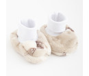 Kojenecké Wellsoft zimní capáčky New Baby Polar Bear, Hnědá 6-18 m