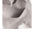 Kojenecké mušelínové lacláčky New Baby Comfort clothes šedá, Šedá 74 (6-9m)