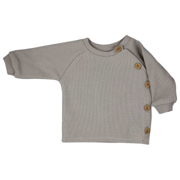 Kojenecké tričko s dlouhým rukávem Koala Pure beige, Béžová 86 (12-18m)