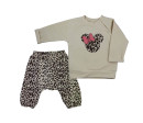 Kojenecké tepláčky a mikinka Koala Panther girl, Béžová 68 (4-6m)