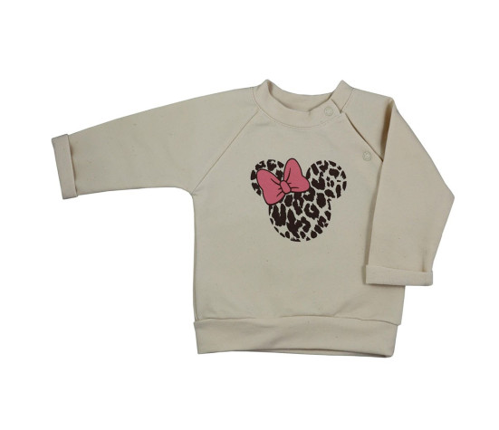 Kojenecké tepláčky a mikinka Koala Panther girl, Béžová 68 (4-6m)