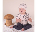 Kojenecké tepláčky Nicol Bambi šedá, Šedá 80 (9-12m)