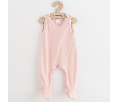 Kojenecké dupačky New Baby Classic II světle růžové, Růžová 62 (3-6m)