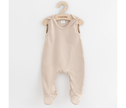 Kojenecké dupačky New Baby Classic II světle béžové, Béžová 68 (4-6m)